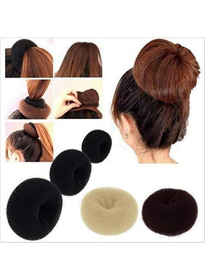 CHANDERKASH-Hair Donut Small Medium Large Bun Ring Shaper Roller Styler Maker - Set of 3 Pcs_Hair Acessories - Image 3