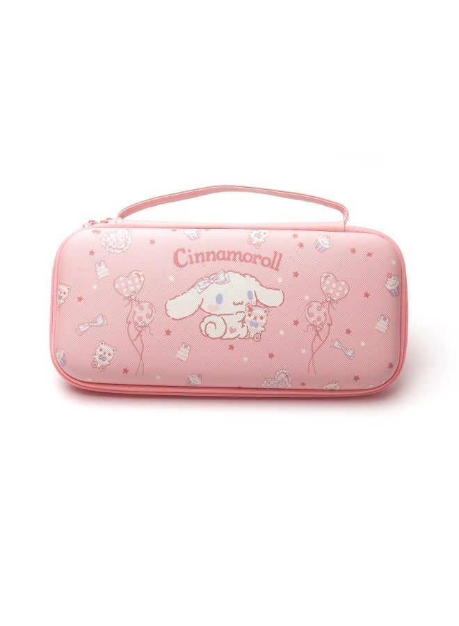 Nintendo Swich Storage Bag OLED Storage Bag EVA Hard Bag Thickened Hard Protective Case Suit-Product Color:Pink Big-eared Dog-ns/battery Life Version/oled Storage Bag  - Image 1