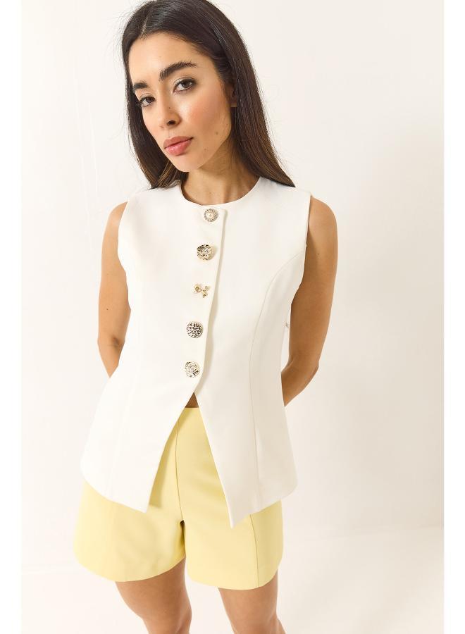 جينجر سترة بأزرار - Image 4