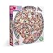 eeBoo 500 Piece Puzzle Women March Jigsaw Puzzle for Adults Circular with 23 Diameter Made with Recycled Board VegetableBased Ink - Image 2