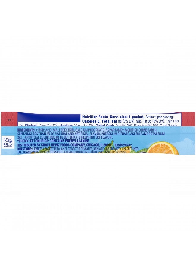 Crystal Light Sugar-Free Fruit Punch On-The-Go Powdered Drink Mix 10 Count - Image 3