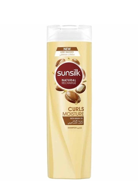 Sunsilk Natural Recharge Curls Moisture Shampoo with Argan Oil 400ml