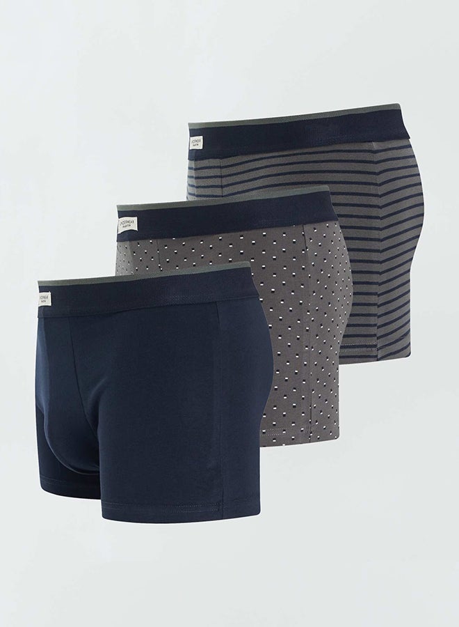 Kiabi Pack of 3 pairs of stretch boxer shorts  - Image 5