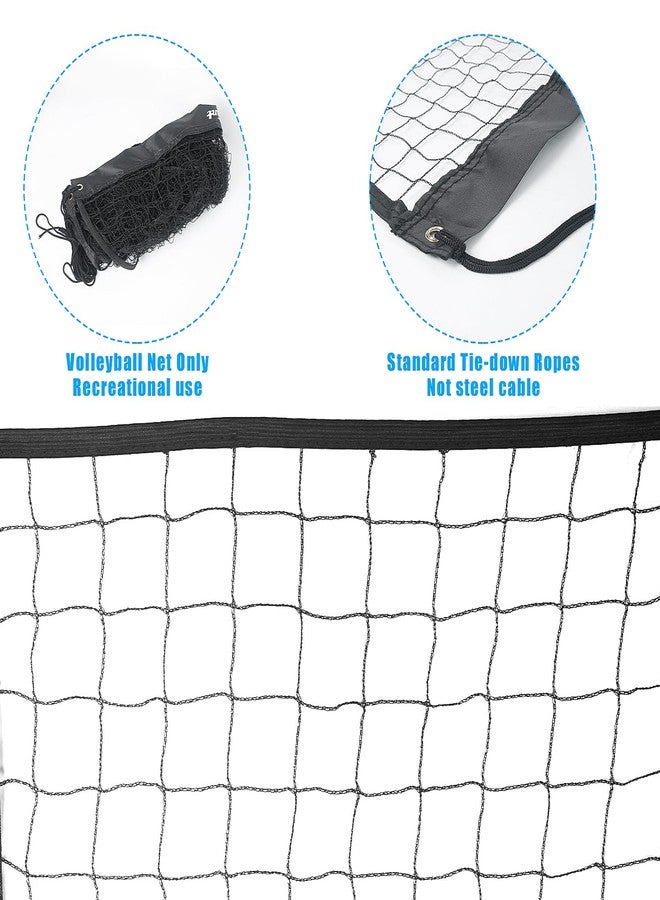 Luwint 21ft Volleyball Net for Backyard, Replacement Net for Volleyball, Pickleball, Badminton - Image 2