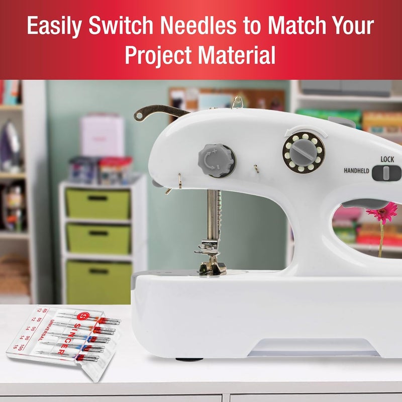 SINGER Stitch Quick + Portable Cordless Mending Machine Bundles (Two Thread Stitch Quick + & Bundle) - Image 5