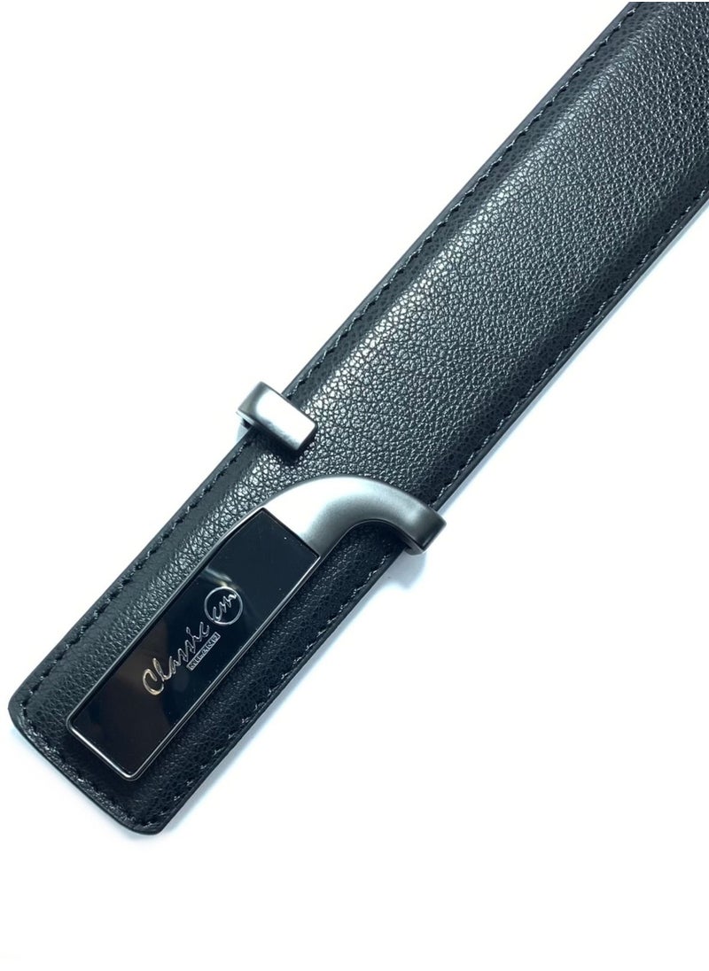 Classic Milano Men’s Leather Belt for men Fashion Belt Ratchet Dress Belts for men with Profile Plate Buckle for Mens Belt Enclosed in an Elegant Gift Box (Black) by Milano Leather - pzsku/Z236E48B73F04882C14EBZ/45/_/1691481999/19f661c6-2718-4e77-8a0e-ff57c30750d8