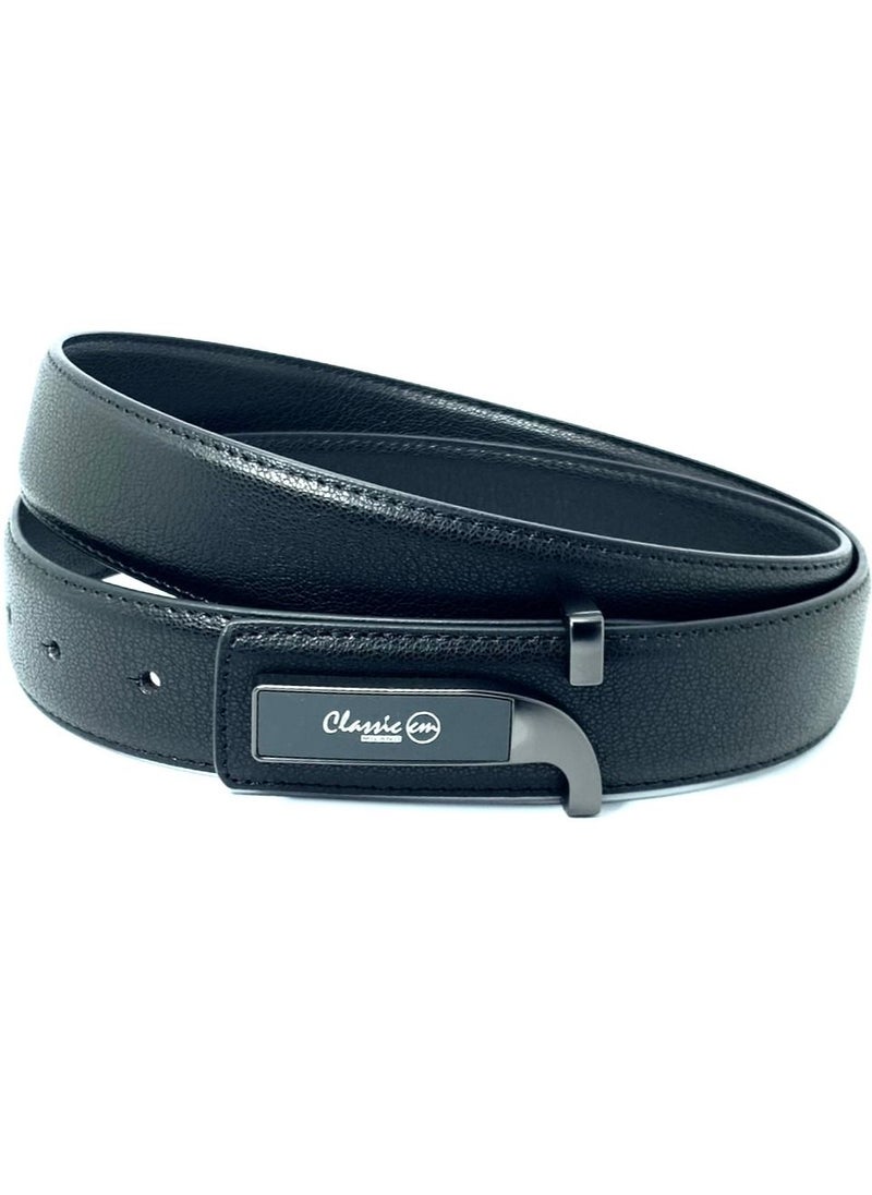 Classic Milano Men’s Leather Belt for men Fashion Belt Ratchet Dress Belts for men with Profile Plate Buckle for Mens Belt Enclosed in an Elegant Gift Box (Black) by Milano Leather - pzsku/Z236E48B73F04882C14EBZ/45/_/1691481999/b3e5f6ac-cde1-492e-b836-d8590787b833