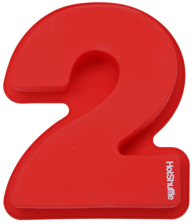 HotShuffle Large Silicone Number Cake Mould Baking Birthday Anniversary 0 1 2 3 4 5 6 7 8 9