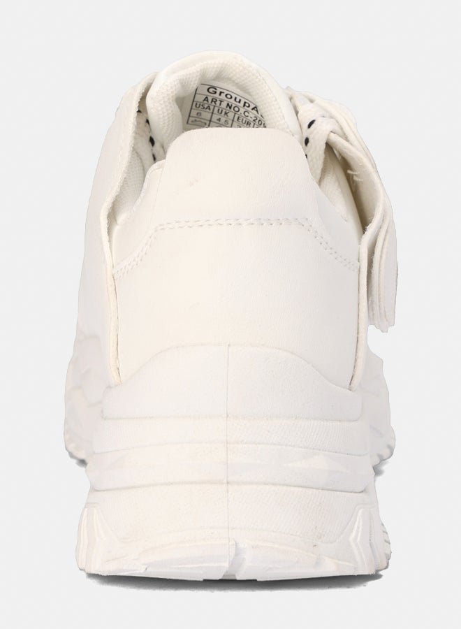 Grinta Women Sneakers - White&Grey - Image 3