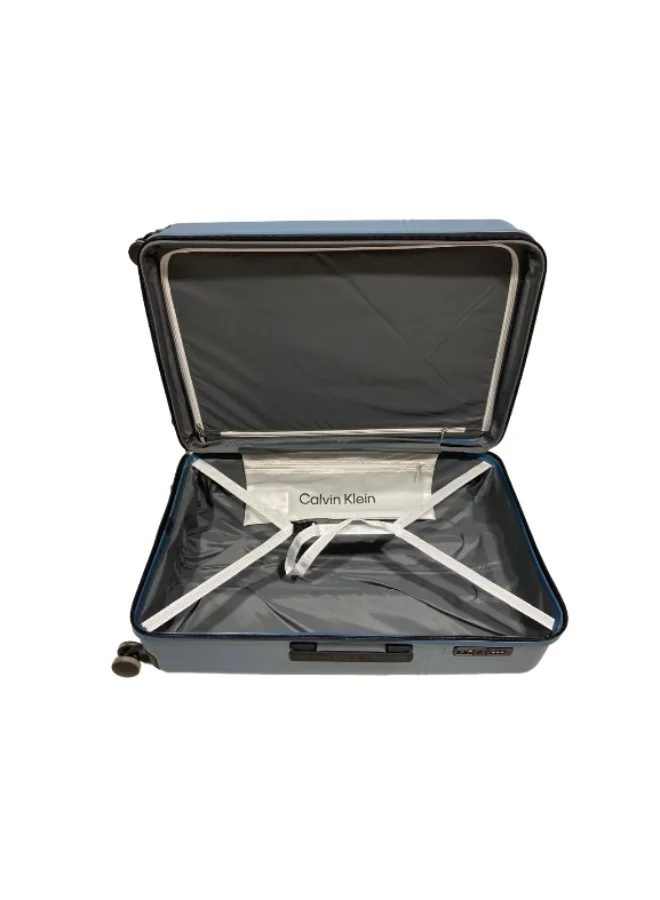 CALVIN KLEIN  Calvin Klein Hardside Luggage on Wheels for Unisex | Ultra Lightweight ABS on with Spinner Wheels 4 Color Indian Teal  | Best Price UAE