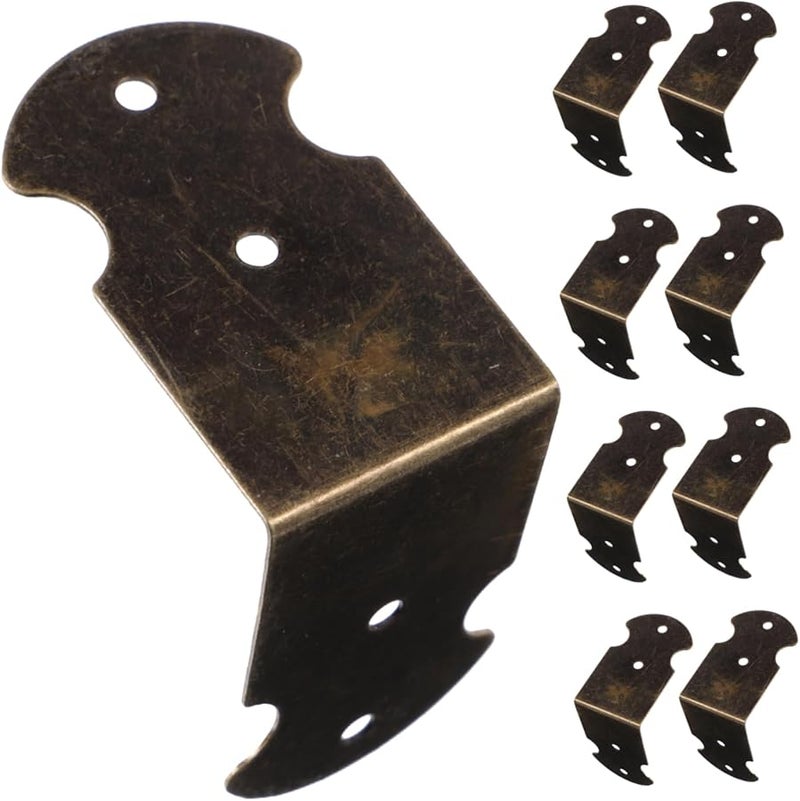 Antique Style Wooden Box Corner Protectors Decorative Edges Metal Furniture Guards Vintage Craft Accessories 20pcs - Image 1