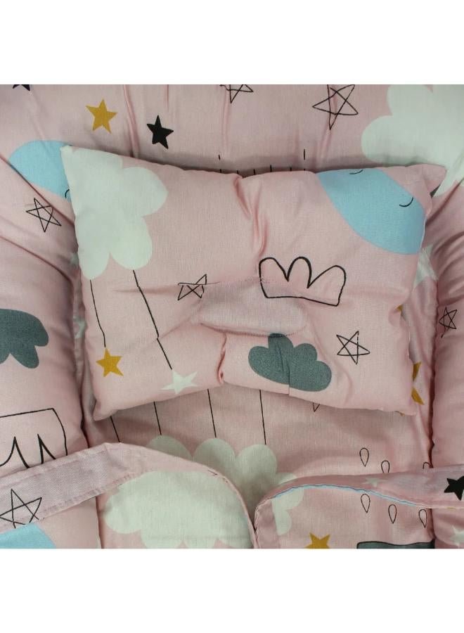 Kiddy Baby Nest – Rose with Clouds - Image 2