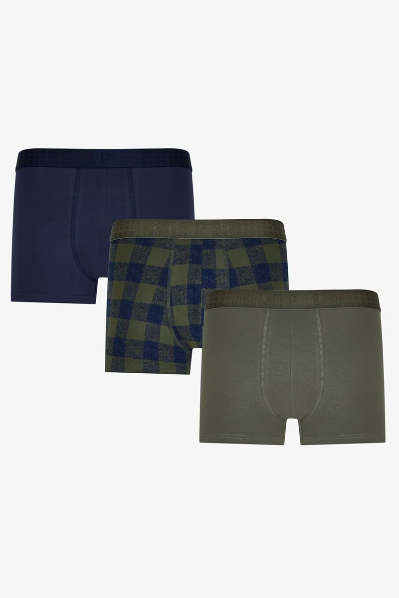 بنتي PENTI Men's Plaid Boxers