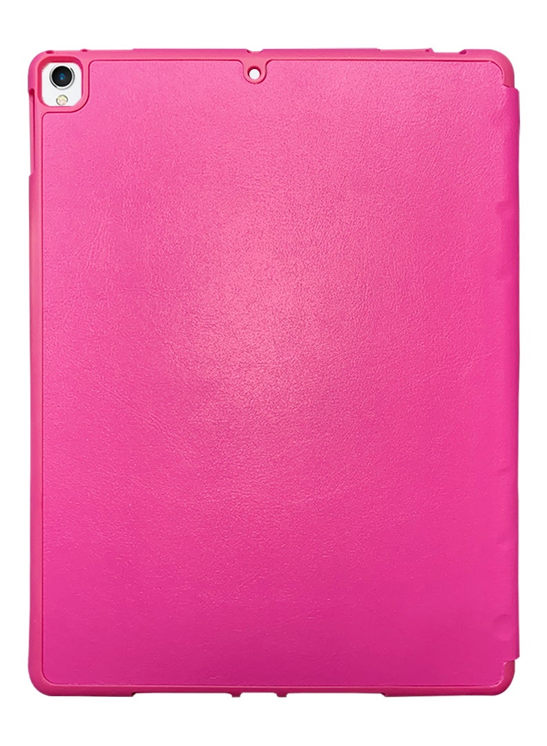 Theodor حافظة حماية ذكية مع حامل قلم لجهاز iPad Air 3 مقاس 10.5 بوصة (الجيل الثالث) 2019، حافظة رفيعة بغطاء خلفي صلب مع حامل قلم - أحمر بطيخ - Image 1