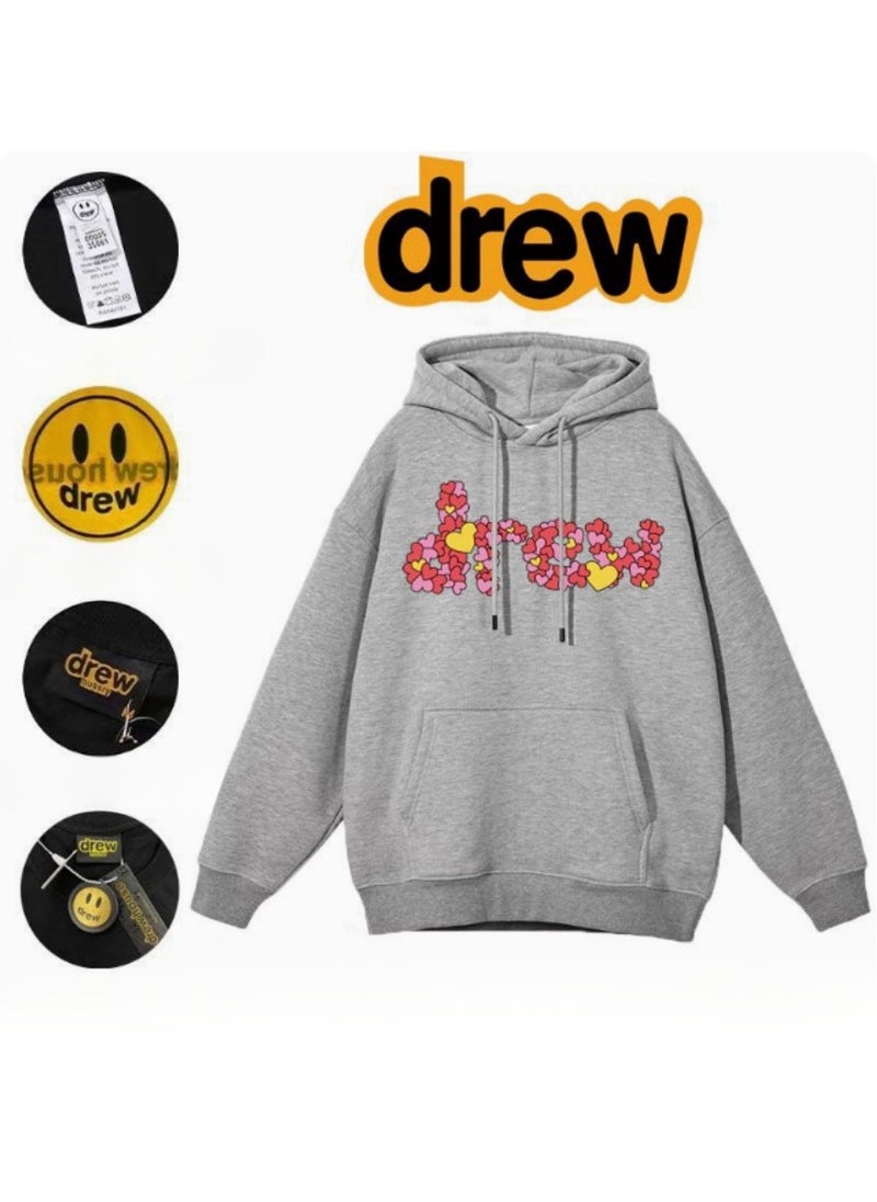 drew - New Drew Love Smile Hoodie - Image 1