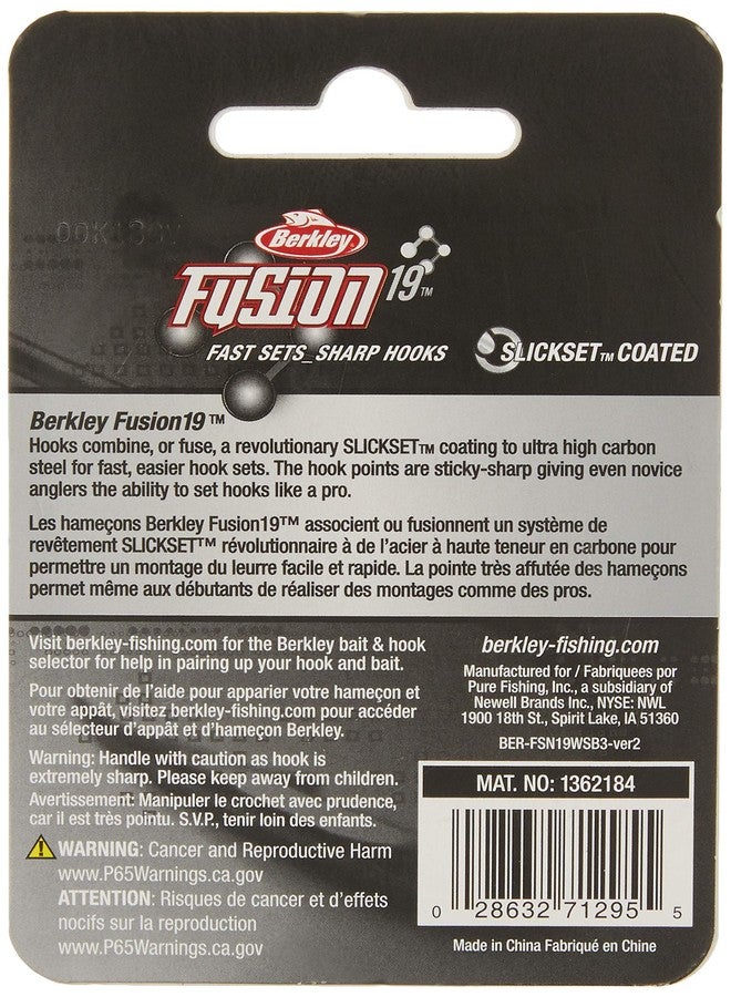 Berkley Fusion19 Fishing Hooks 3/0 - Image 2