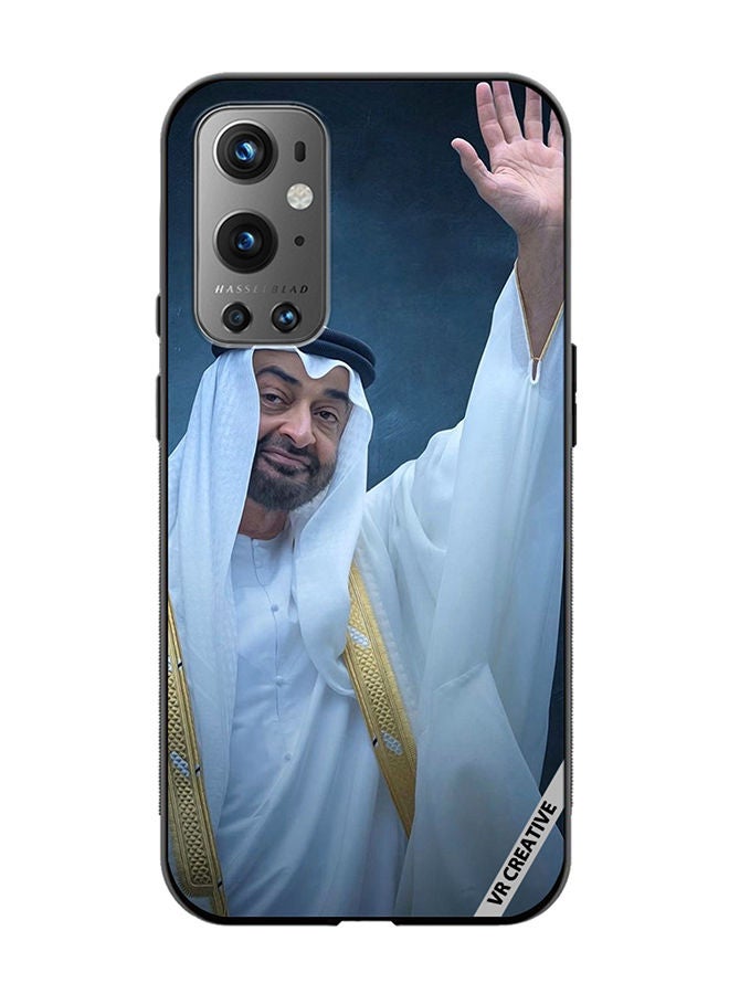 VR CREATIVE Protective Case Cover For OnePlus 9 Pro Sheikh Mohamed Bin Zayed Al Nahyan Design Multicolour - Image 1