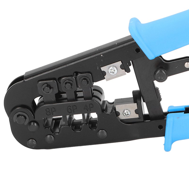 Network Cable Crimp Pliers CAT5 Ratchet Crimper RJ Connector Crimping Tool for 8P 6P 4P - Image 3
