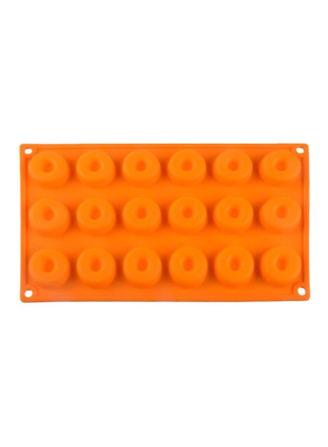 Bluejw In Stock Silicone 18 Donut Cake Mold Cookie Mold Silicone Baking Circle Mold High Temperature Resistant - Image 1