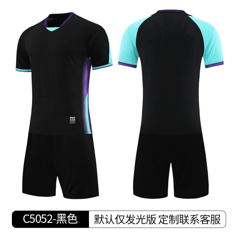 Children'S Football Game Campus Sports Team Uniform Suit Toddler Football Shirt Jersey Quick-Drying Training Suit - Image 1