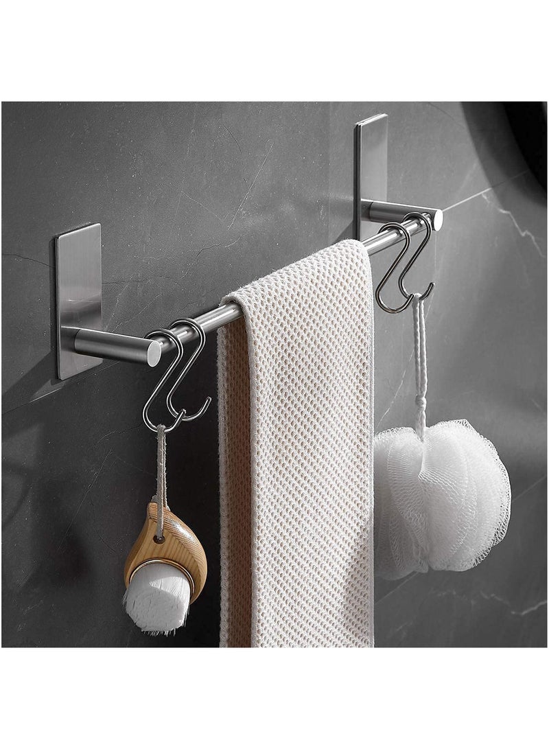 GGEROU Towel Rack,Bathroom Stainless Steel Towel Holder,Wall Mount Towel Hanger,foldable towel bar rack,for Bathroom and Lavatory - Image 2