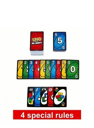 لعبة  Em No Card - طاولة حفلة جديدة للترفيه العائلي ألعاب UNO - هي برية ل 2-10 لاعبين ، 7 + سنوات - view 3