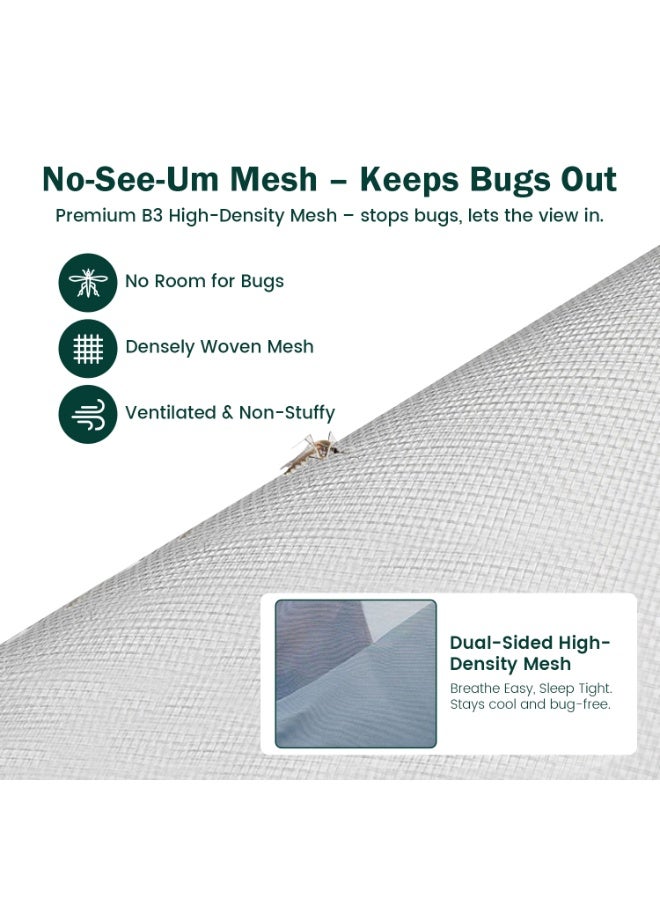 2 Door Breathable Person Camping 3-4 Persons，Waterproof UV Protection Pop Up Camping Hiking Mountaineering Tent for Family Outdoor Sports Travel Picnic - Image 5