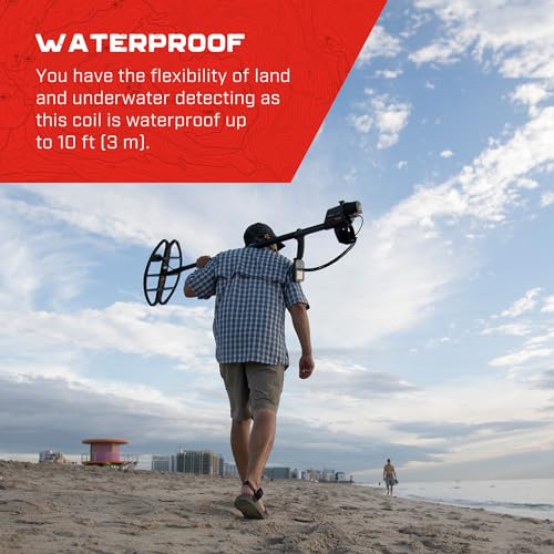 Minelab CTX 17 Double-D Waterproof Smart Coil for CTX 3030 Metal Detector (Skidplate Included) - Image 4