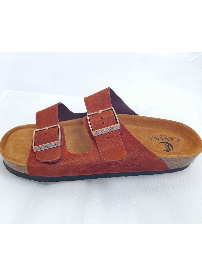 CAVANA Men leather sandals - Image 3