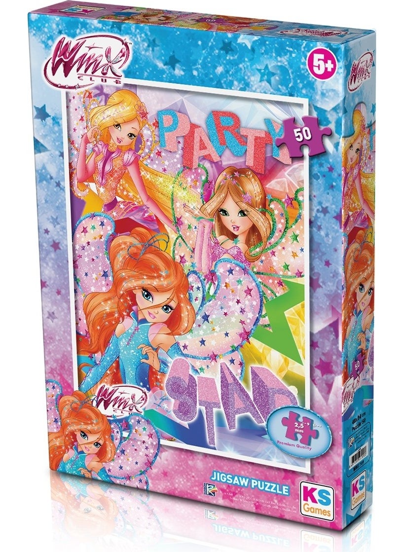 KS Games Winx Puzzle 50  - Image 1
