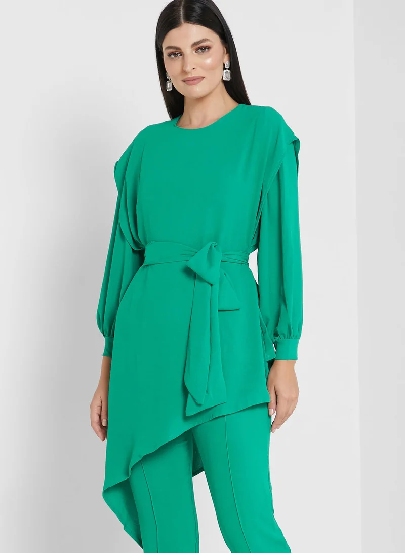 Khizana Solid Pants Set
