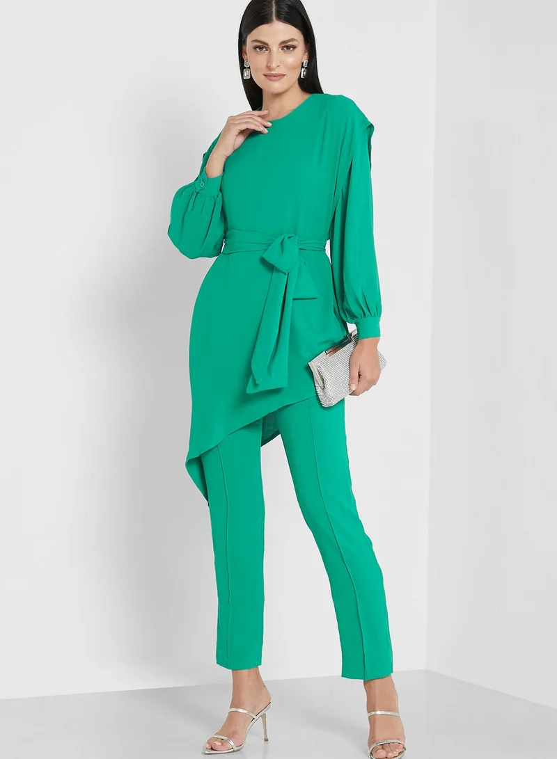Khizana Solid Pants Set