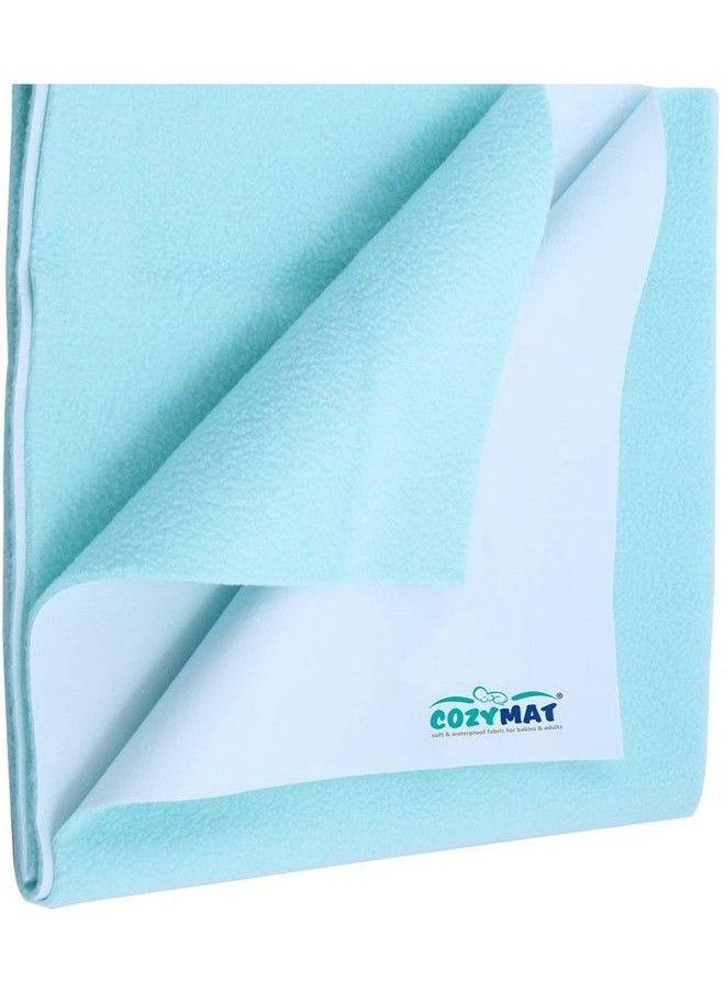 Newnik Waterproof Dry Sheet;Reusable Mat;Underpad;Absorbent Sheets;Mattress Protector Sea Green Small  - Image 1