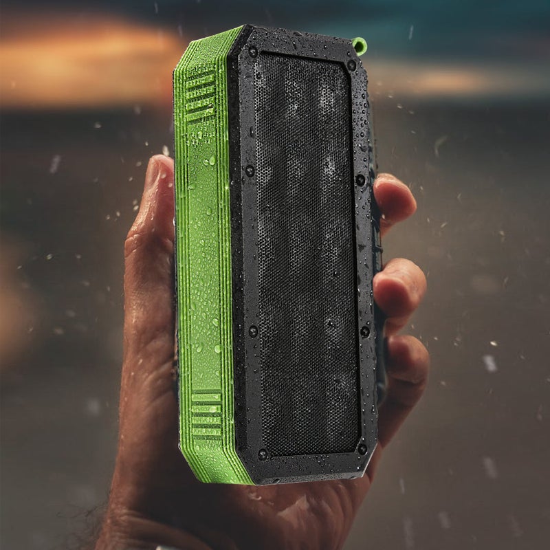 Outdoor BT Speaker Multi-Functional Wirelessly Portable TF Card AUX Input MP3 Player IP65 Waterproof Rechargeable Mini Loudspeaker Box - Image 2