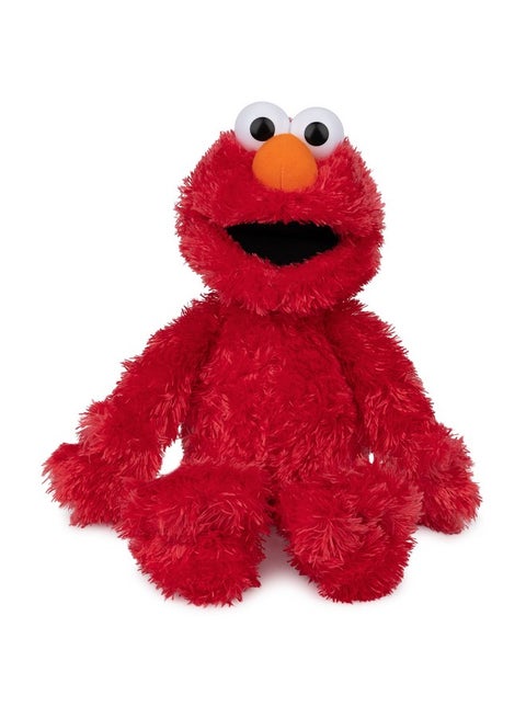 Sesame Street Official Elmo Muppet Plush, Premium Plush Toy For Ages 1 & Up, Red, 13”
