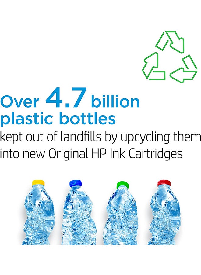 HP خرطوشة حبر أصلية للطابعة بدرجة لون 61 أسود - Image 5