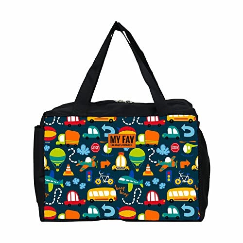 Myfav MY FAV Baby Diaper Bag for Mothers | Durable Nursing Maternity Diaper Tote Backpack | Multifunctional Adjustable Spacious Shoulder Strap | Travel Bag/Mamas Bags - Image 1