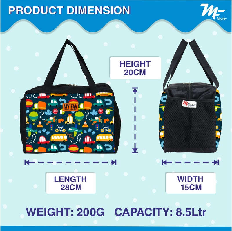 Myfav MY FAV Baby Diaper Bag for Mothers | Durable Nursing Maternity Diaper Tote Backpack | Multifunctional Adjustable Spacious Shoulder Strap | Travel Bag/Mamas Bags - Image 2