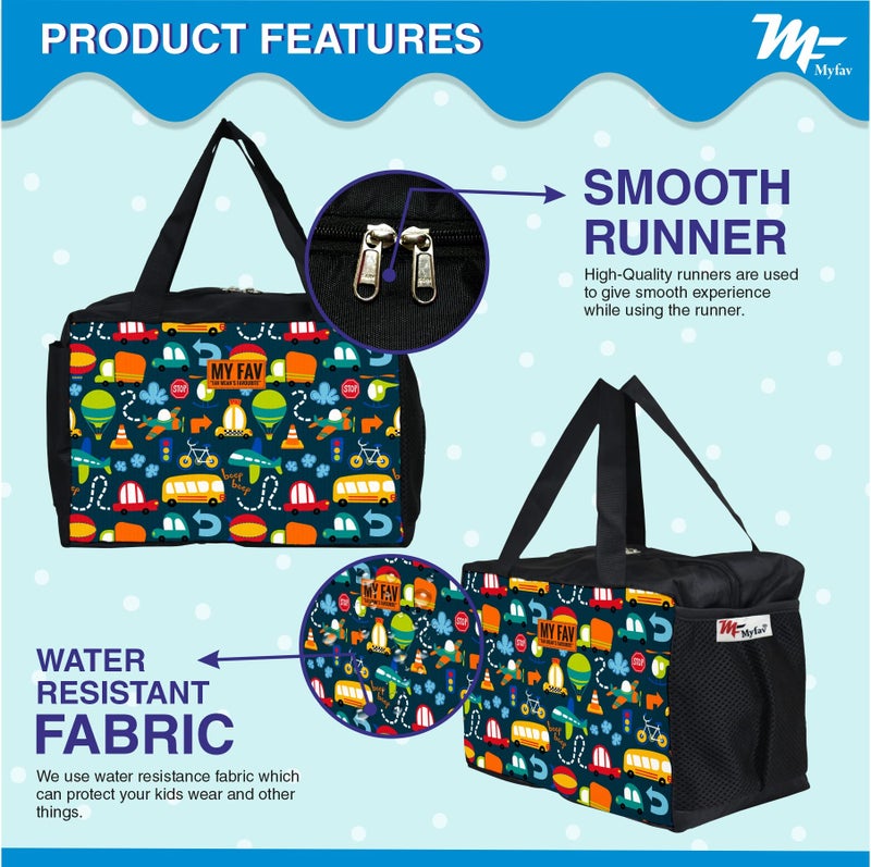 Myfav MY FAV Baby Diaper Bag for Mothers | Durable Nursing Maternity Diaper Tote Backpack | Multifunctional Adjustable Spacious Shoulder Strap | Travel Bag/Mamas Bags - Image 3