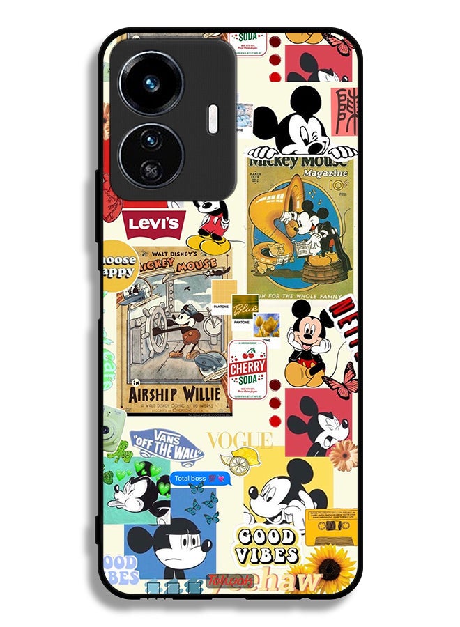 Tolwak Vivo Y77e 5G Protective Case Cover Chose Happy And Stickers - Image 2