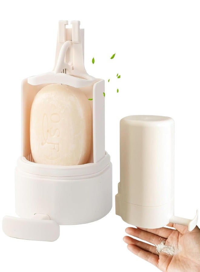 ATRI Soap Grinder for Bar Soap, Wall Mounted Adjustable Waterproof Soap Container , Bar Soap Dispenser for Travel Kitchen Bathroom - Image 1