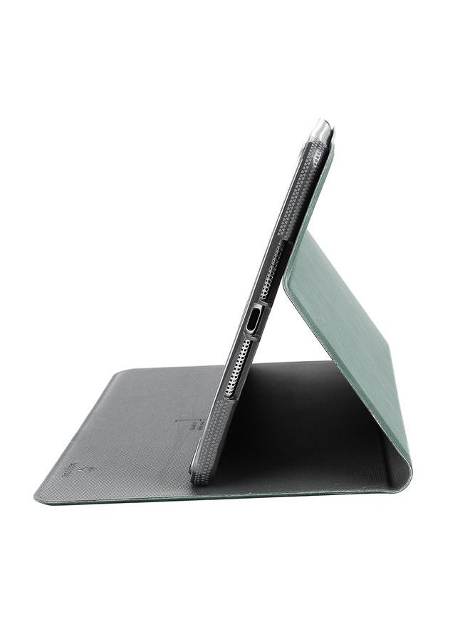 Thoraya Protective Case for iPad Mini 4 Anti-crack Full Covering Flip Case for iPad Mini4 - Dark Green  - Image 5