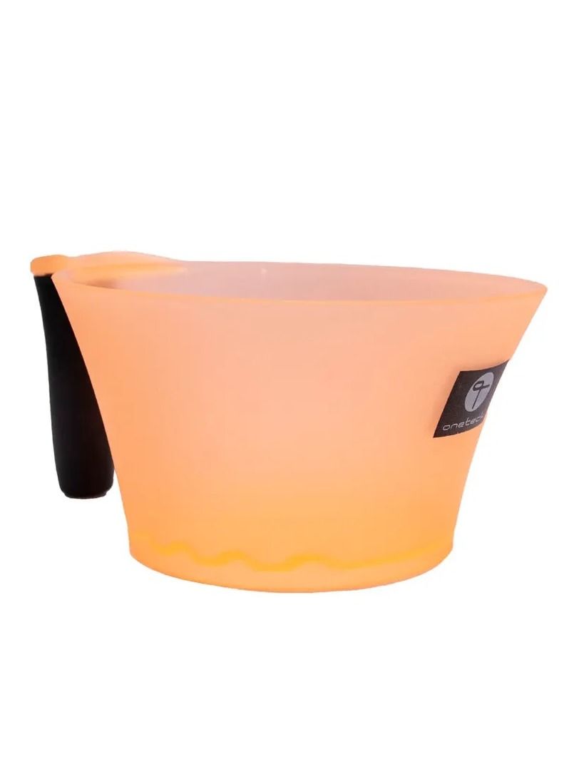 وان تيك وعاء خلط التلوين من Onetech - وعاء صبغ شعر بلاستيكي متين بمقبض وقاعدة غير قابلة للانزلاق للاستخدام الاحترافي والمنزلي - Image 1