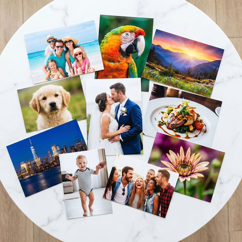 Personalized Photo Prints 10 Sheets 6 Inch Premium Glossy True Color - Image 5