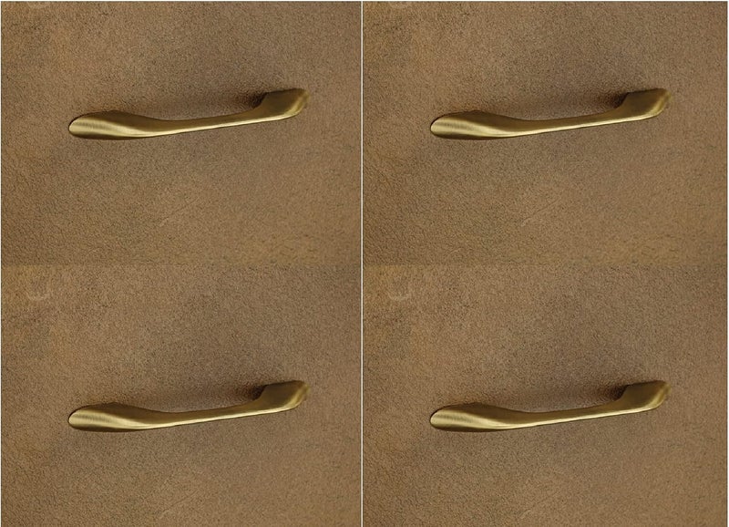 Ferio Alight Brass Antique Finish Zinc Cabinet Pull Handles Door and Window 96 MM Size4 Inch Set of 4 Pcs - Image 1