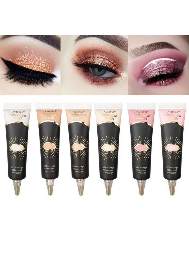 Avierll AVIERLL Eyeshadow Primer-3Pens Eye Primer,Makeup Primer Long Lasting Cream Eyeshadow Base,Primer Face Makeup,Full Coverage Waterproof Concealer 3 Colors -0.40 fl oz (IVORY+MEDIUM+WHEAT)  - Image 3
