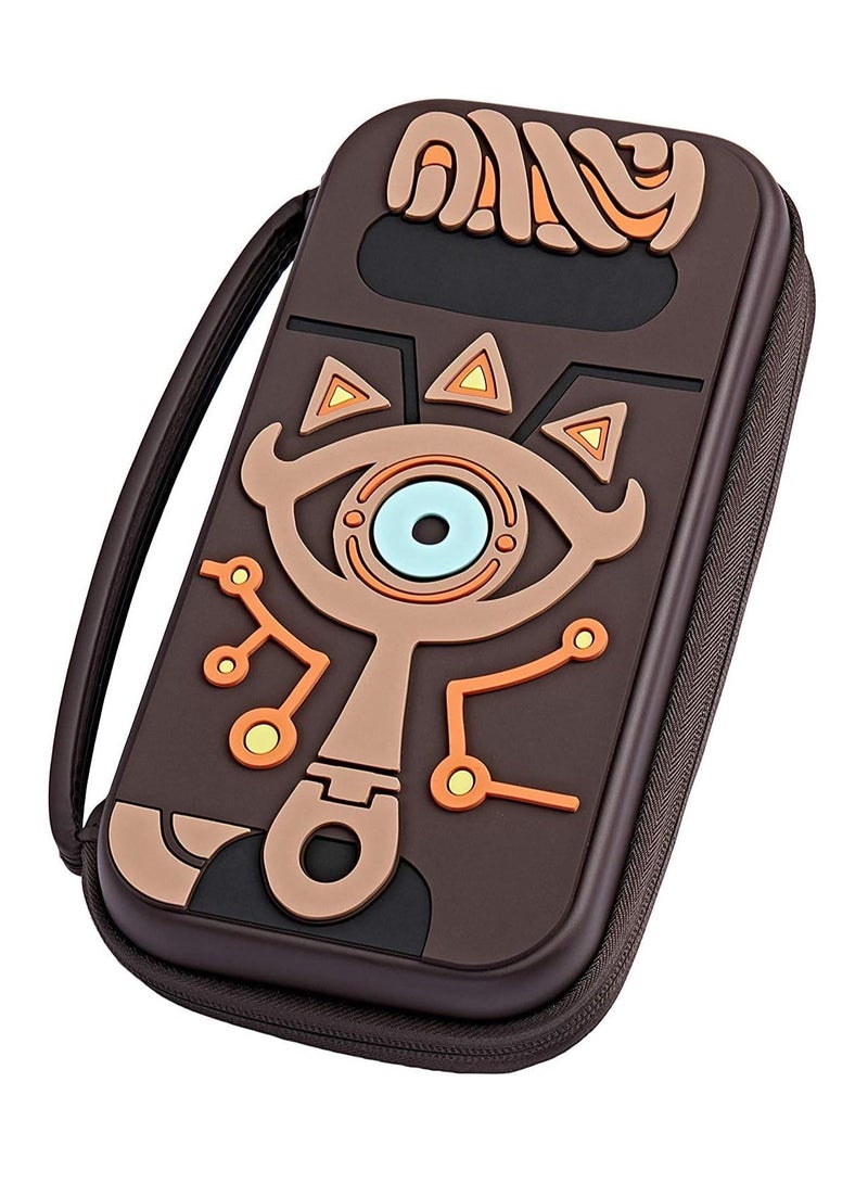RATSAW Travel Silicone Hard Shell Bag Pouch with Link Sheikah Slate Eye for Nintendo Switch Console - Image 1