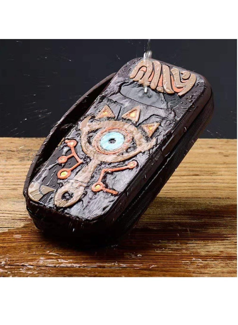 RATSAW Travel Silicone Hard Shell Bag Pouch with Link Sheikah Slate Eye for Nintendo Switch Console - Image 3