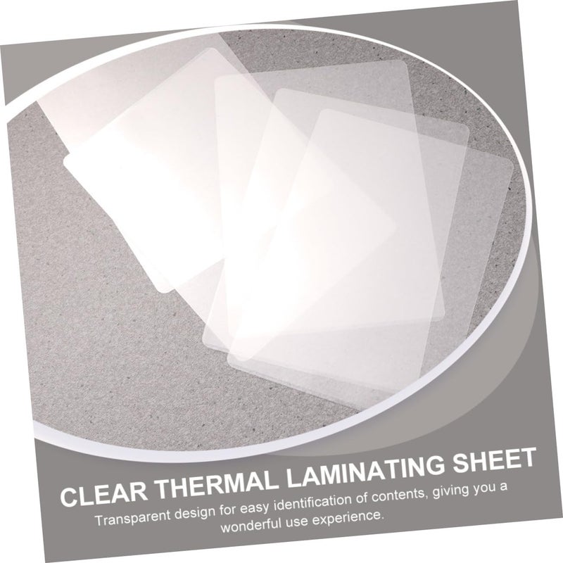 300pcs Thermal Laminating Sheets for Photos Use High Durability for Document - Image 3