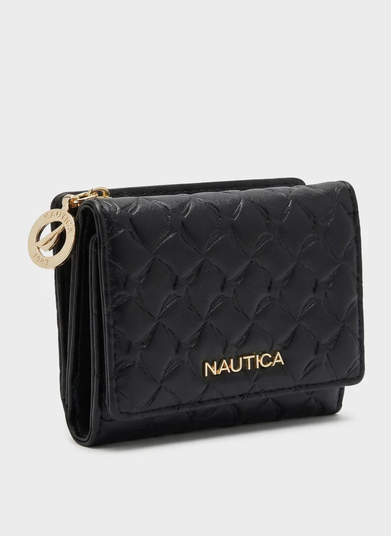NAUTICA  MARY Tri-Fold Monogram Wallet for Women | Best Price UAE